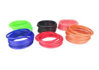 Anillos de cierre brillantes de la goma de silicona del color/junta del anillo de goma antienvejecedora
