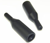 Cubiertas de goma negras durables del cable, bota de goma del tiempo para el cable coaxial