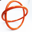 Redondo suave a prueba de calor de los anillos o de la goma de silicona formado con diversos colores