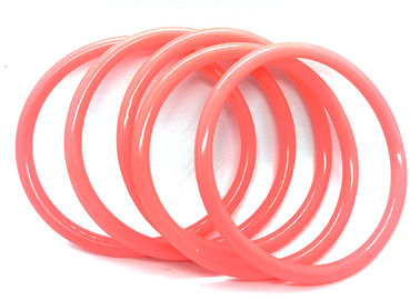 Redondo suave a prueba de calor de los anillos o de la goma de silicona formado con diversos colores