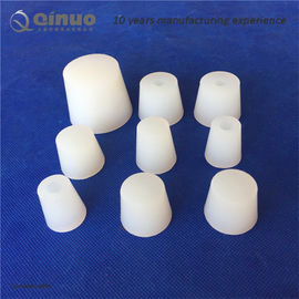 Caucho del tapón del tapón de la goma de silicona del laboratorio de la categoría alimenticia el pequeño tapa el color blanco