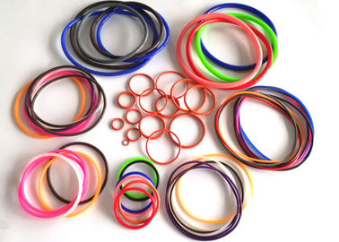 La aduana del proveedor de la fábrica coloreó el anillo o cuadrado plano anillado del silicón de la sección del rectángulo