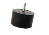 Soporte anti de goma modificado para requisitos particulares moldeado de la vibración del amortiguador de choque del tamaño cilíndrico