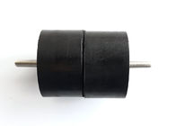 El OEM modifica color negro cilíndrico de goma moldeado del amortiguador para requisitos particulares de choque del buje