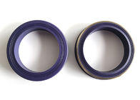 Sello púrpura de la unión del martillo del color de encargo con el anillo de cobre amarillo de la protuberancia