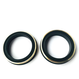 FIG 602/1002/1502 NBR negro HNBR FKM PTFE Sello de unión de martillo con latón/anillo inoxidable
