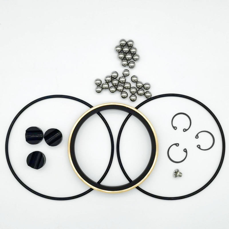 Kit de reparación de juntas giratorias de goma personalizada con anillos de latón 4 " TSI para oleoductos