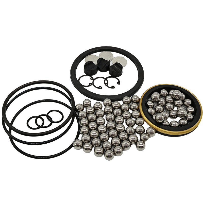 2" SMI Tubos de bobina de gran tamaño Juntas giratorias Kit de reparación Anillos con 105 bolas de acero inoxidable