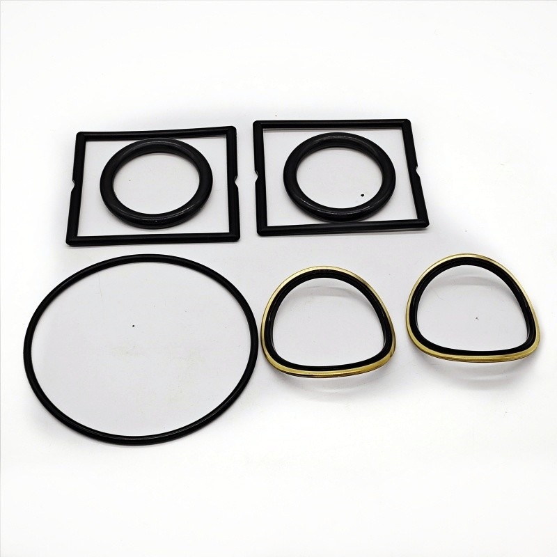 Servicio estándar MSI Negro Buna HSN FKM Kit de sellado de válvula de enchufe con inserciones de latón