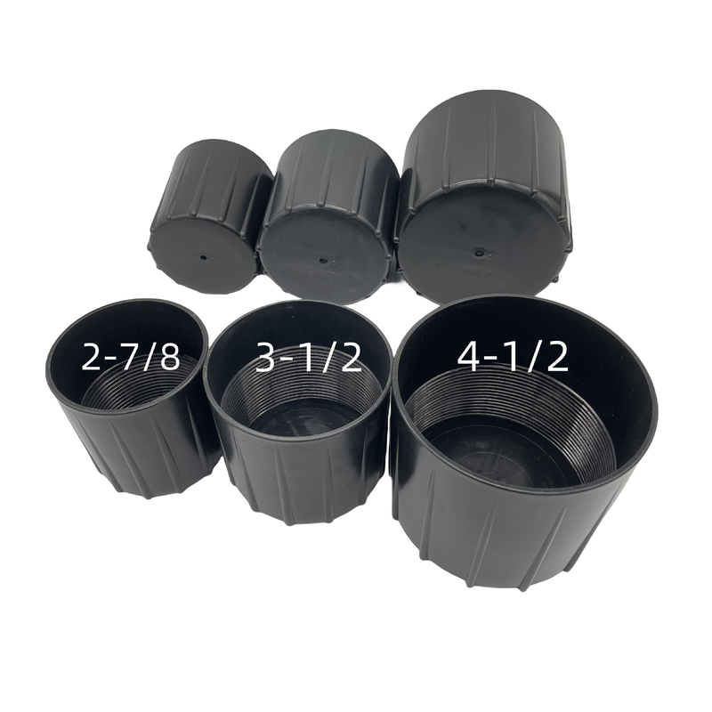 Disponible en varios tamaños Tubos de aceite de seguridad 2 7/8 3-1/2 4-1/2 EUE Protectores de hilos de plástico