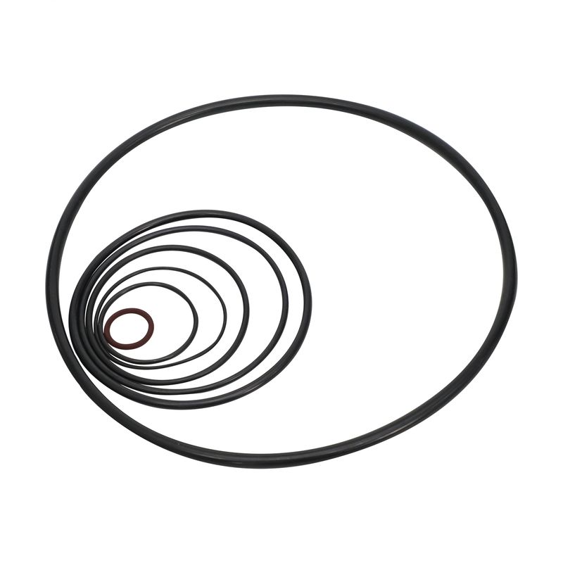 Servicio de alta temperatura y presión de aceite Resistente a los gases ácidos Anillos de goma de alto rendimiento AS568 para oleoductos