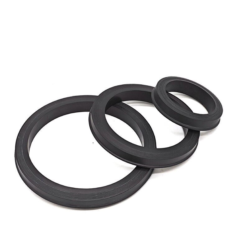 Sellos de labio de unión de martillo de alta presión para perforación y servicio de pozos con materiales NBR, HNBR, FKM, PTFE compatibles con Fig 602, 1002, 1502