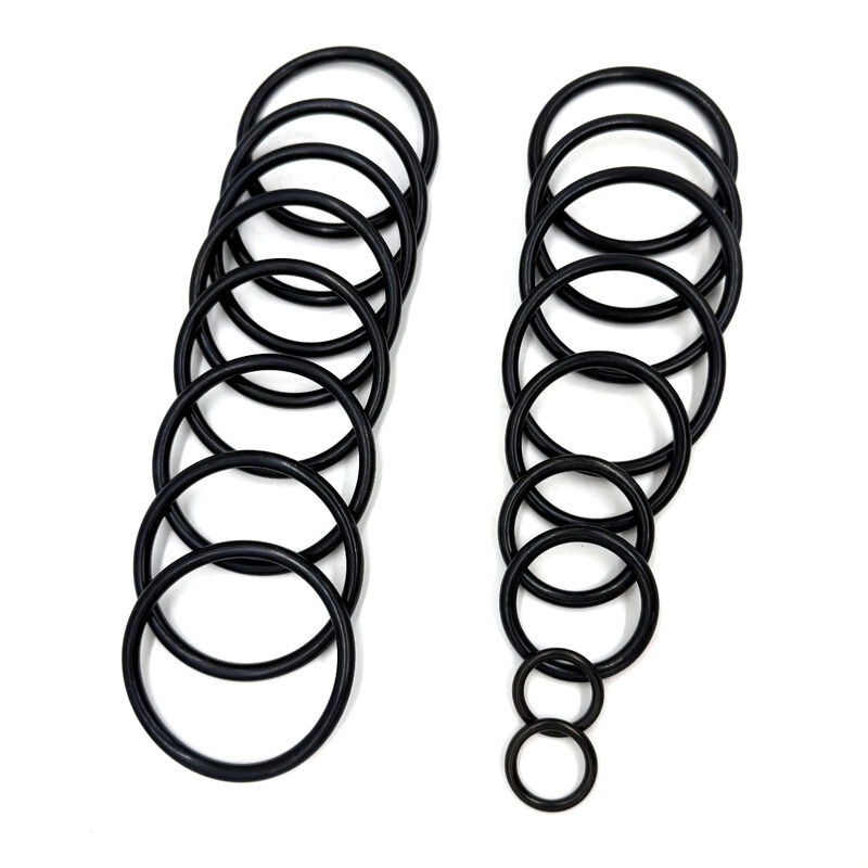 O-Rings de nitrilo. Resistente al aceite y al combustible 70-90 Shore A para sistemas hidráulicos y de combustible.