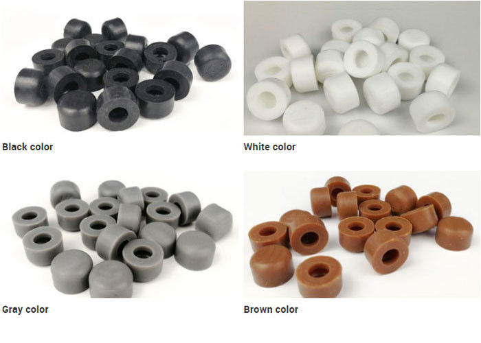 1/4&quot; diámetro interno productos que moldean del caucho de la bisagra de piso de la primavera de la pared de 20 paquetes