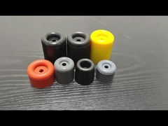Topes de puerta/tapas para patas de muebles redondos de goma multicolor, ecológicos